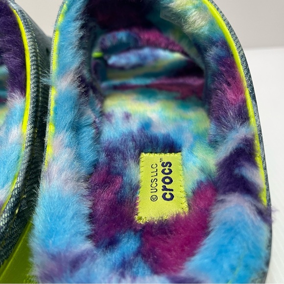 Crocs x Half Baked Cozzzy Sandals Clogs Faux Fur Slides Unisex Women's 8 Men's 6 - Picture 5 of 16